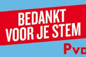 PvdA-stemmers bedankt!