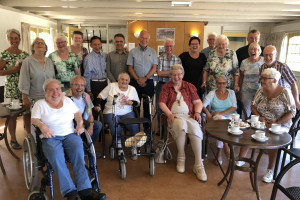 Nelleke Vedelaar op bezoek bij de Senioren van de PvdA Hengelo